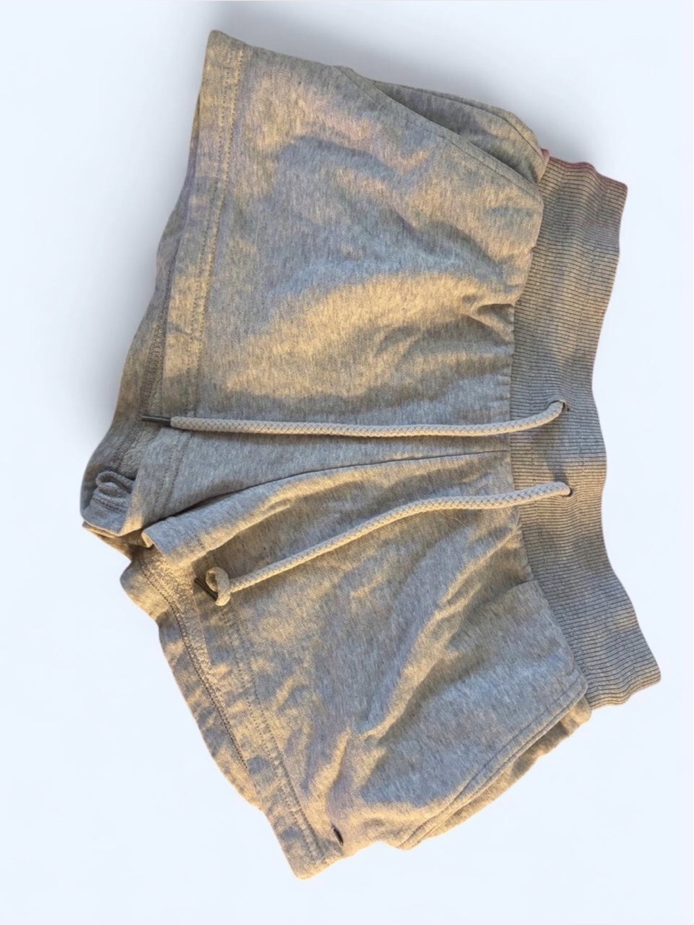 Roxy Heather Gray Drawstring Shorts